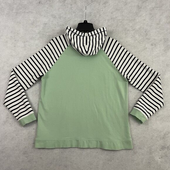 Orvis Hoodie Womens Large Mint Green Pullover Stretch Cotton Blend Soft Casual - Picture 8 of 12